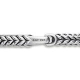 David Yurman Chevron Bead Bracelet in Sterling Silver, 8mm
