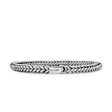 David Yurman Chevron Bead Bracelet in Sterling Silver, 6mm