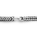 David Yurman Chevron Bead Bracelet in Sterling Silver, 6mm
