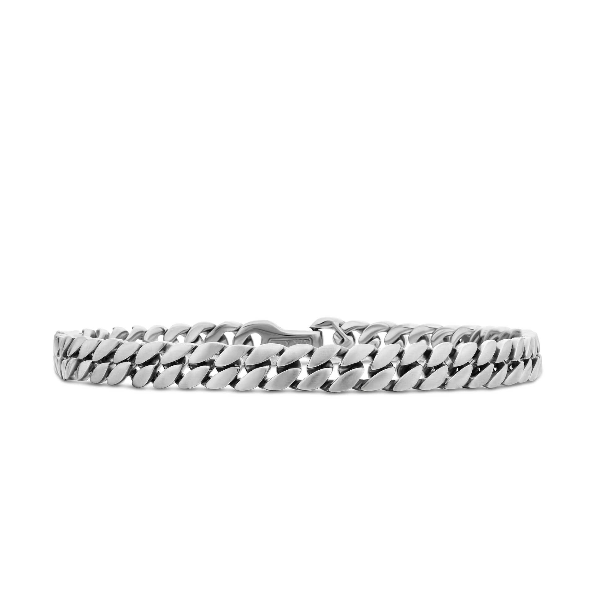 David Yurman Curb Chain Bracelet in Sterling Silver, 6mm