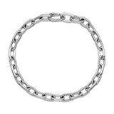 David Yurman DY Madison® Chain Bracelet in Sterling Silver, 6mm - Size Medium