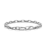 David Yurman DY Madison® Chain Bracelet in Sterling Silver, 6mm - Size Medium