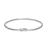 David Yurman Box Chain Bracelet in Sterling Silver, 2.7mm