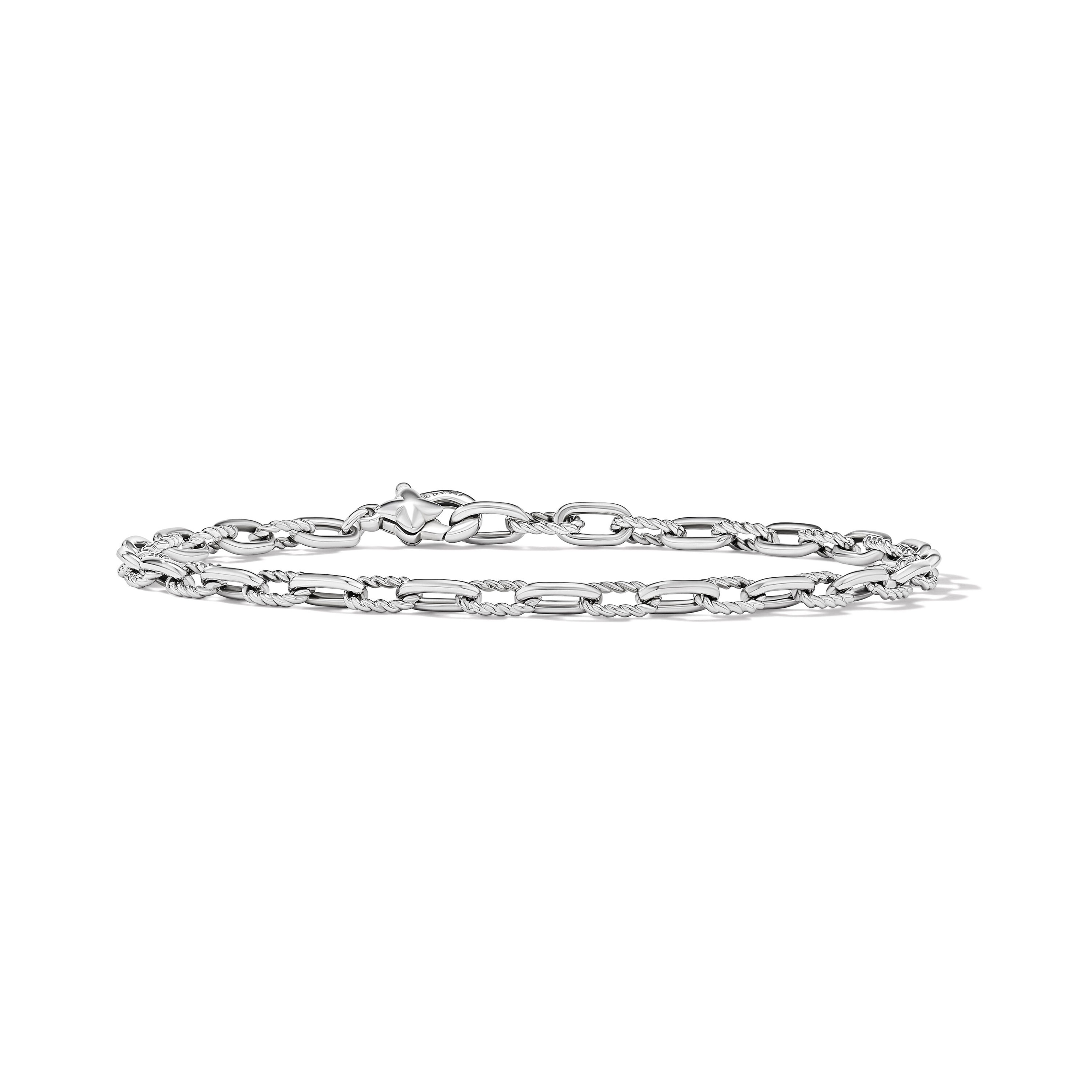 DY Madison® Chain Bracelet in Sterling Silver, 3mm - Size Small