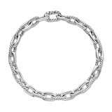 David Yurman DY Madison® Chain Bracelet in Sterling Silver, 5.5mm - Size Small