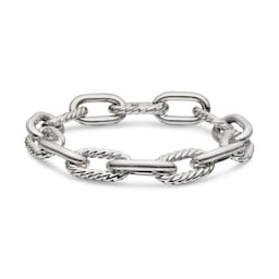 37360276 - DY Madison® Chain Bracelet in Sterling Silver, 11mm