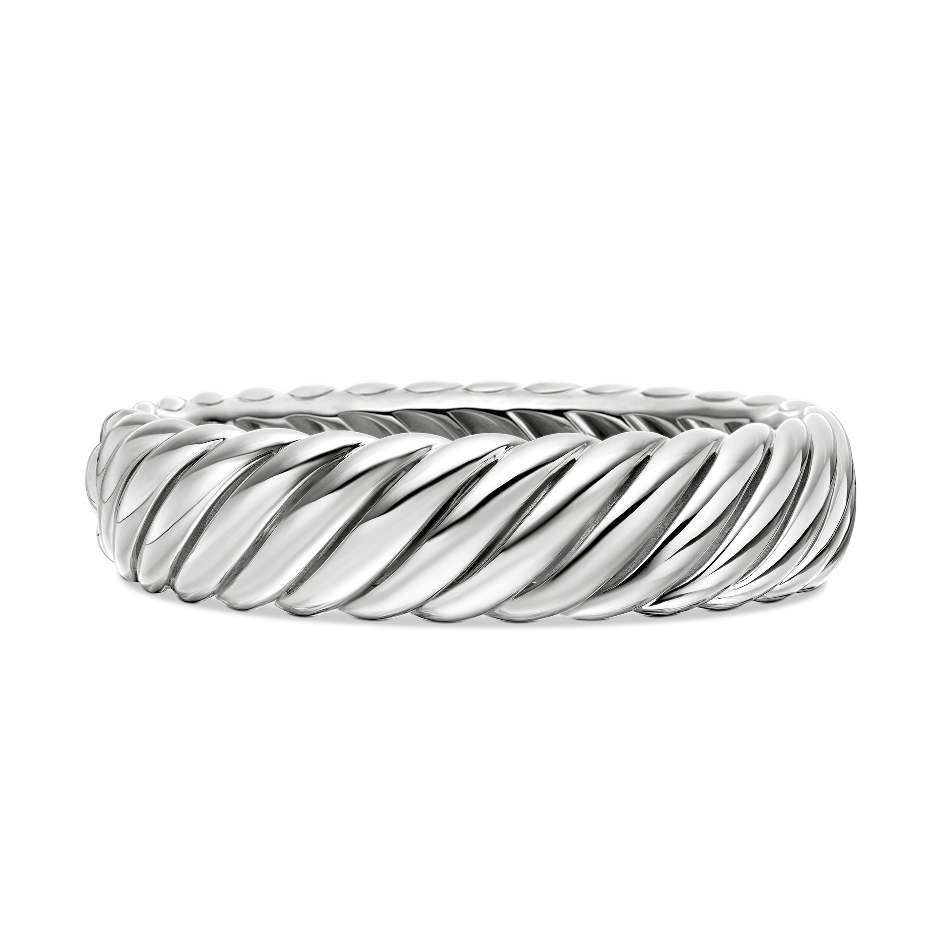 David Yurman Sculpted Cable Bracelet in Sterling Silver, 17mm