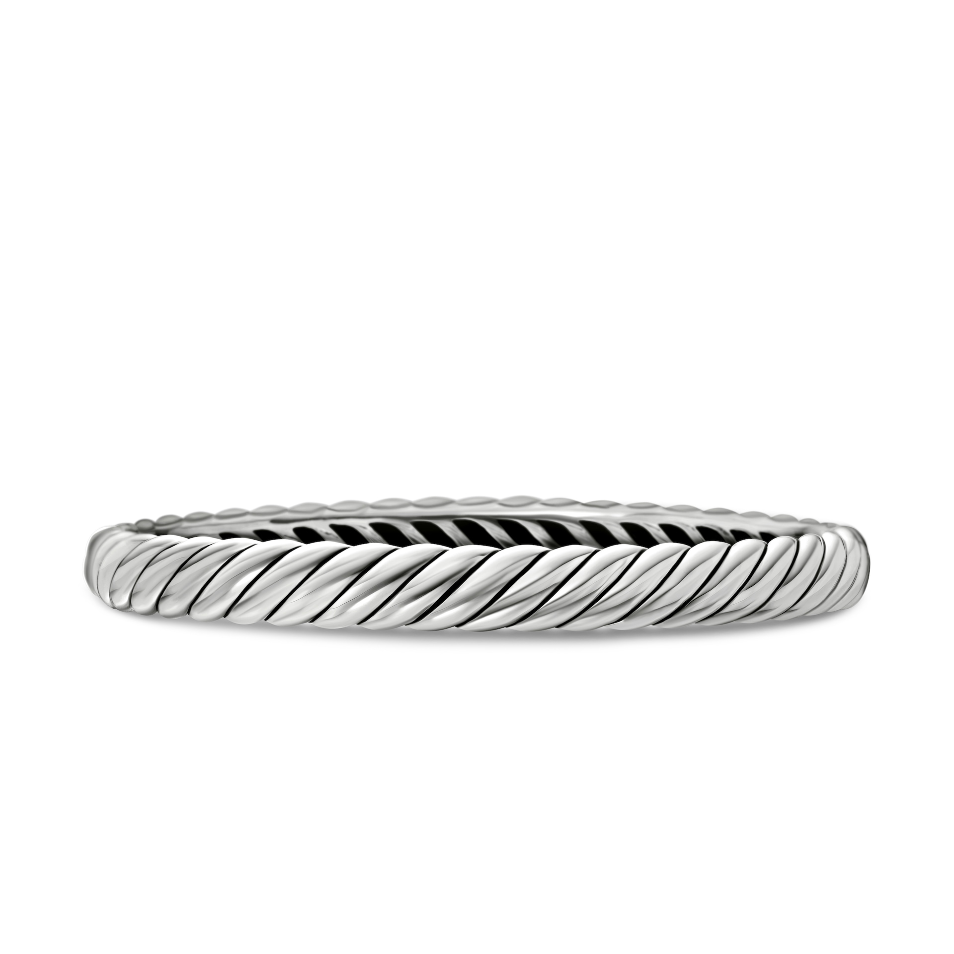 David Yurman Sculpted Cable Bangle Bracelet in Sterling Silver, 7mm