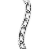 David Yurman DY Madison® Toggle Chain Bracelet in Sterling Silver, 11mm - Size Medium