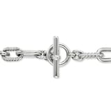 David Yurman DY Madison® Toggle Chain Bracelet in Sterling Silver, 11mm - Size Medium