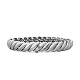 David Yurman Sculpted Cable Bracelet in Sterling Silver, 8.5mm