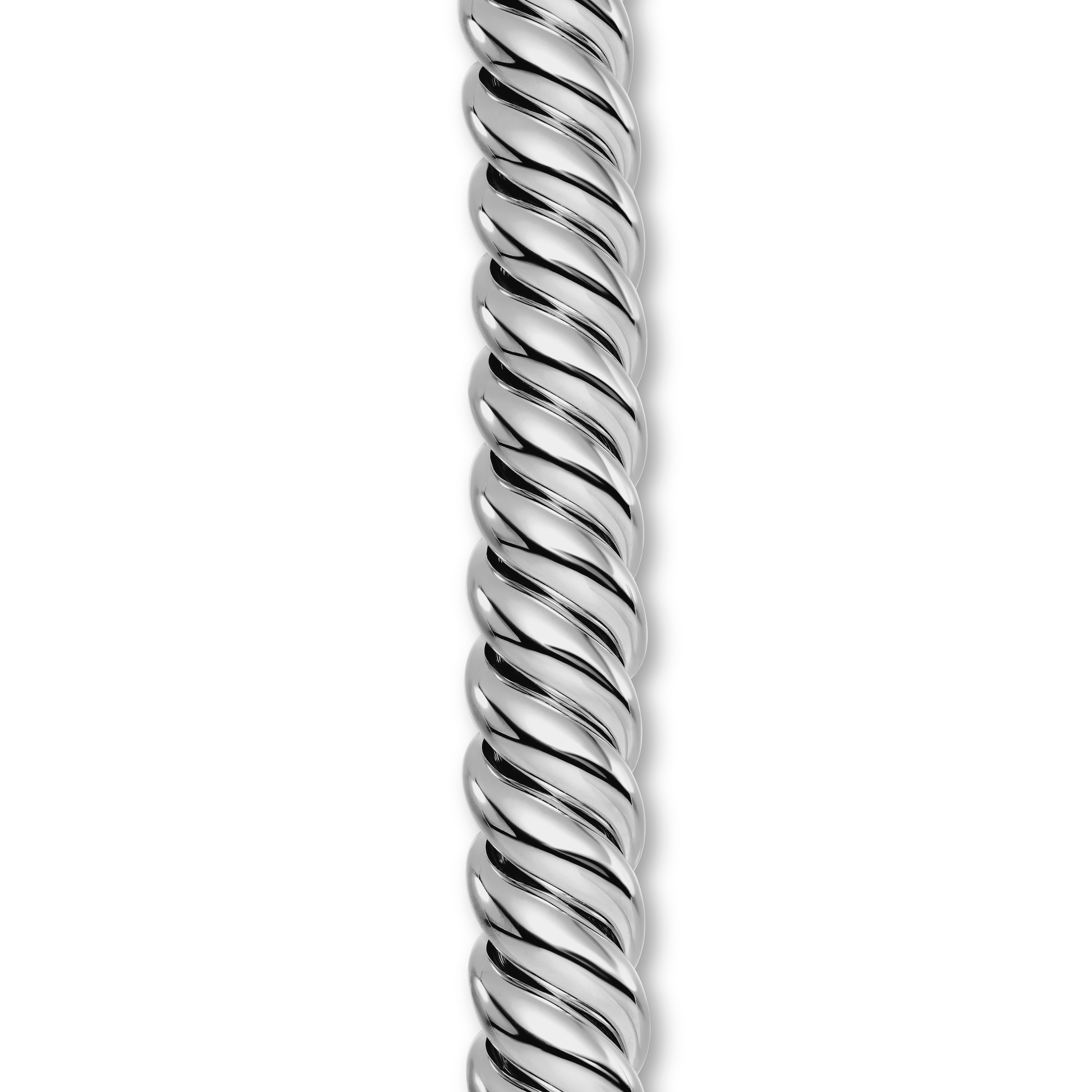 David Yurman Sculpted Cable Bracelet in Sterling Silver, 14mm