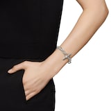 David Yurman Lexington Chain Bracelet In Sterling Silver With Diamonds, 9.8mm - Size Small