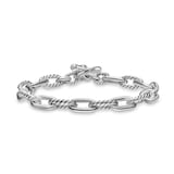 David Yurman DY Madison® Toggle Chain Bracelet In Sterling Silver, 8.5mm