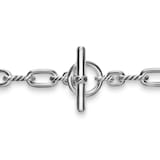David Yurman DY Madison® Toggle Chain Bracelet In Sterling Silver, 8.5mm