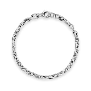 David Yurman DY Mercer™ Petite Chain Bracelet In Sterling Silver, 4.5mm