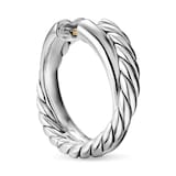 David Yurman Crossover Hoop Earrings In Sterling Silver, 22.3mm