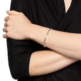 David Yurman Cable Flex Bracelet In Sterling Silver, 4mm  - Size Small