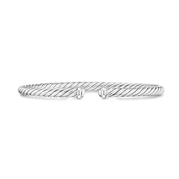 37360342 - Cable Flex Bracelet In Sterling Silver, 4mm - Size Medium