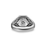 David Yurman Streamline Signet Ring In Sterling Silver With Pietersite, 14mm - Ring Size 10