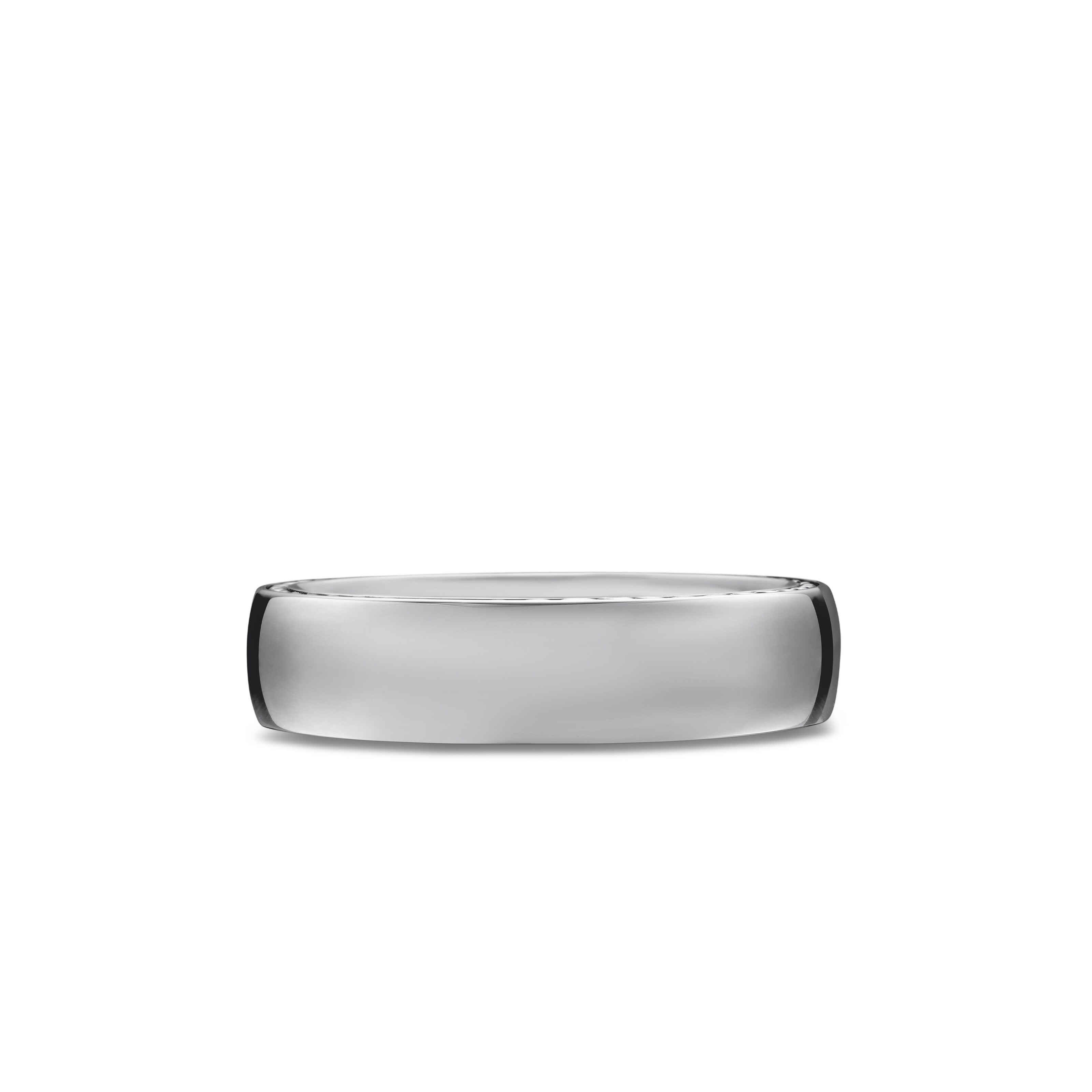 Streamline® Band Ring in Sterling Silver, 6mm - Ring Size T.5