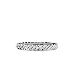 David Yurman Cable Collectibles® Stack Ring In Sterling Silver, 3mm