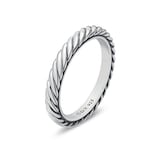 David Yurman Cable Collectibles® Stack Ring In Sterling Silver, 3mm