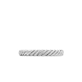 David Yurman Cable Collectibles® Stack Ring In Sterling Silver, 3mm