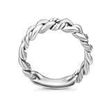 David Yurman Belmont® Curb Link Band Ring In Sterling Silver, 5mm - Ring Size L.5