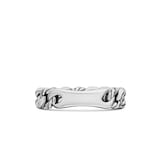 David Yurman Belmont® Curb Link Band Ring In Sterling Silver, 5mm - Ring Size L.5