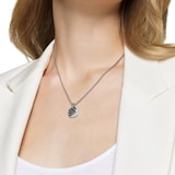 David Yurman Sculpted Cable Square Locket In Sterling Silver, 14.5mm