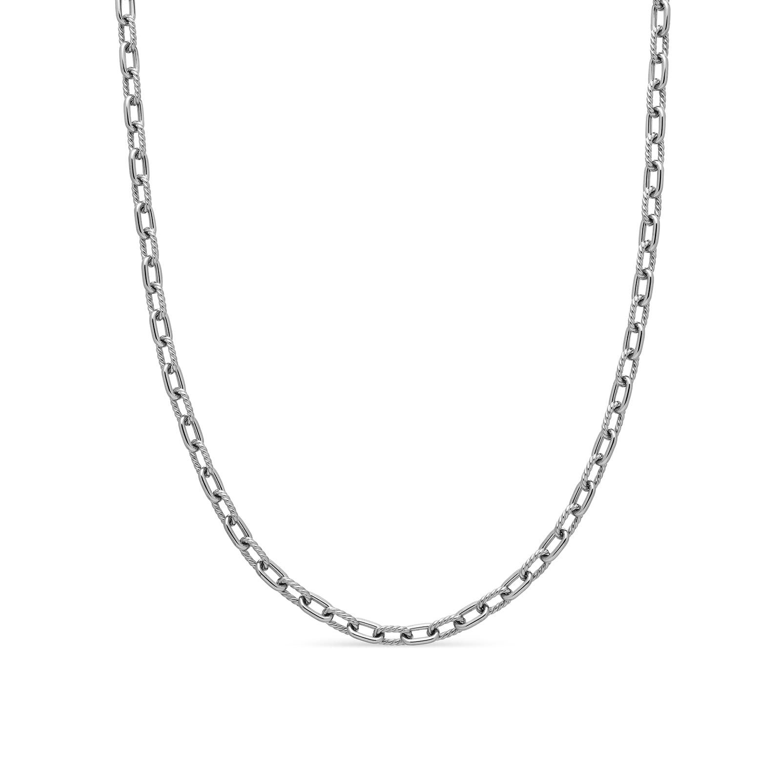 David Yurman DY Madison® Chain Necklace In Sterling Silver, 6mm