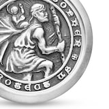 David Yurman St. Christopher Amulet In Sterling Silver, 26.5mm