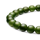 David Yurman Spiritual Beads Bracelet In Sterling Silver With Nephrite Jade, 8mm
