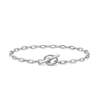 David Yurman DY Madison® Toggle Chain Bracelet In Sterling Silver, 3mm - Size Medium