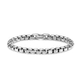 David Yurman Box Chain Bracelet In Sterling Silver, 7.3mm