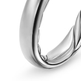 David Yurman DY Mercer® Band Ring In Sterling Silver, 3.7mm - Ring Size I