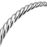 David Yurman Sculpted Cable Flex Bracelet In Sterling Silver, 5mm - Size Small