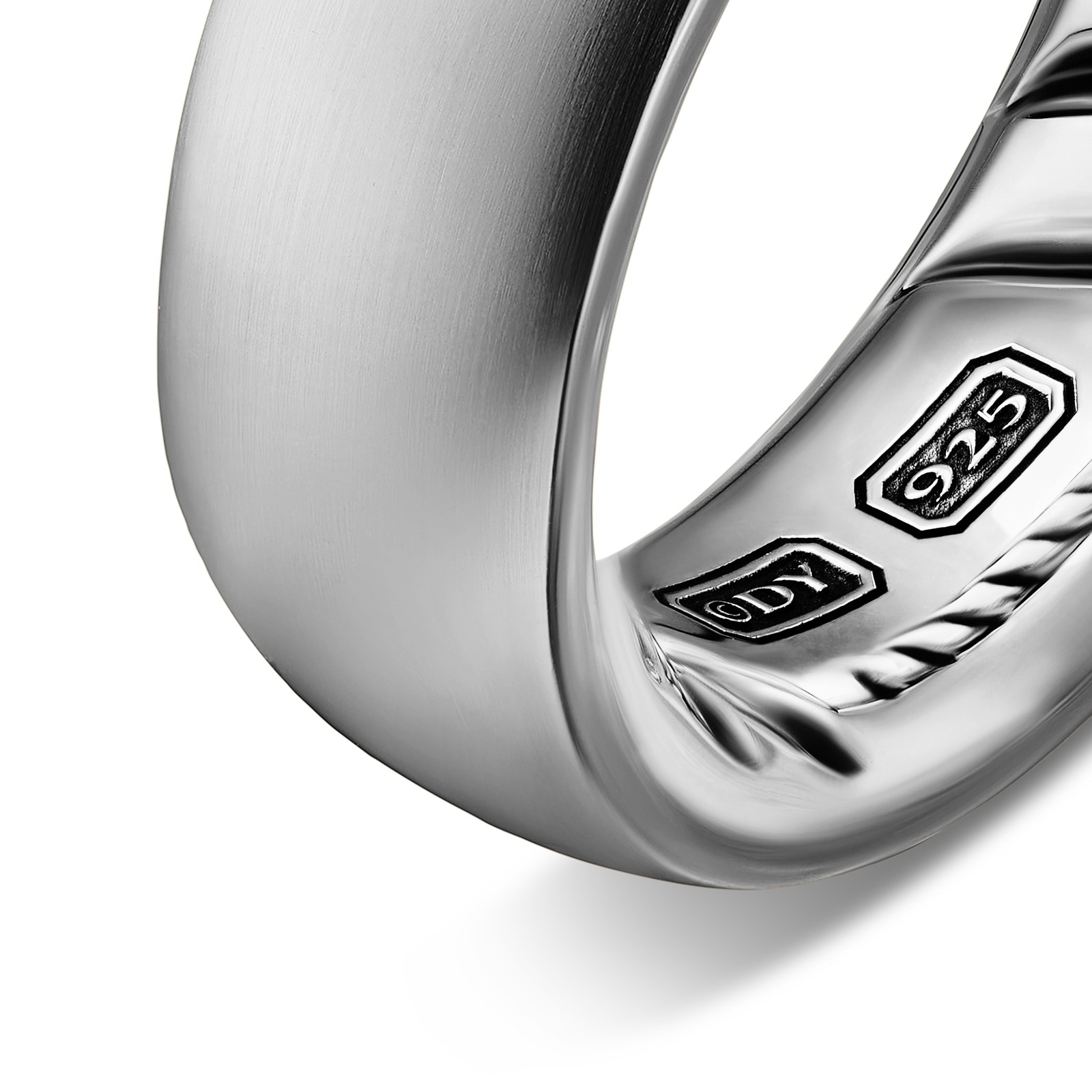 David Yurman Streamline® Band Ring In Sterling Silver, 7.6mm David Yurman Streamline® Band Ring In Sterling Silver, 7.6mm