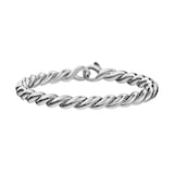 David Yurman Sculpted Cable Chain Bracelet In Sterling Silver, 5.7mm