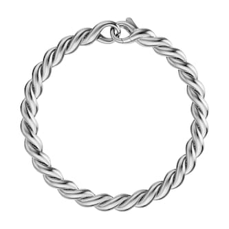David Yurman Sculpted Cable Chain Bracelet In Sterling Silver, 5.7mm David Yurman Sculpted Cable Chain Bracelet In Sterling Silver, 5.7mm
