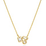 Suzanne Kalan 18ct Yellow Gold 0.18cttw Diamond Mixed Cut Necklace