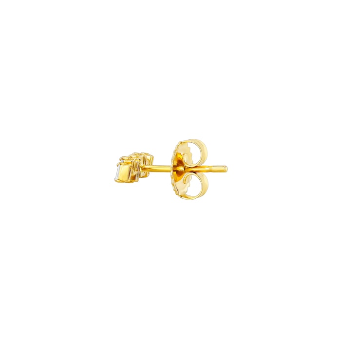 Suzanne Kalan 18ct Yellow Gold Firework 0.18cttw Diamond Stud Earrings