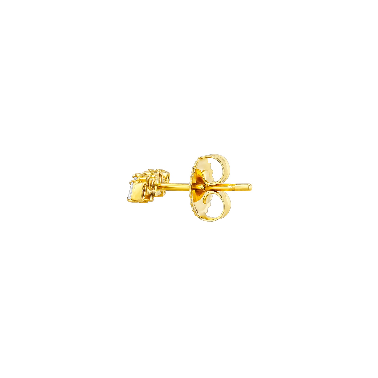 Suzanne Kalan 18ct Yellow Gold Firework 0.18cttw Diamond Stud Earrings