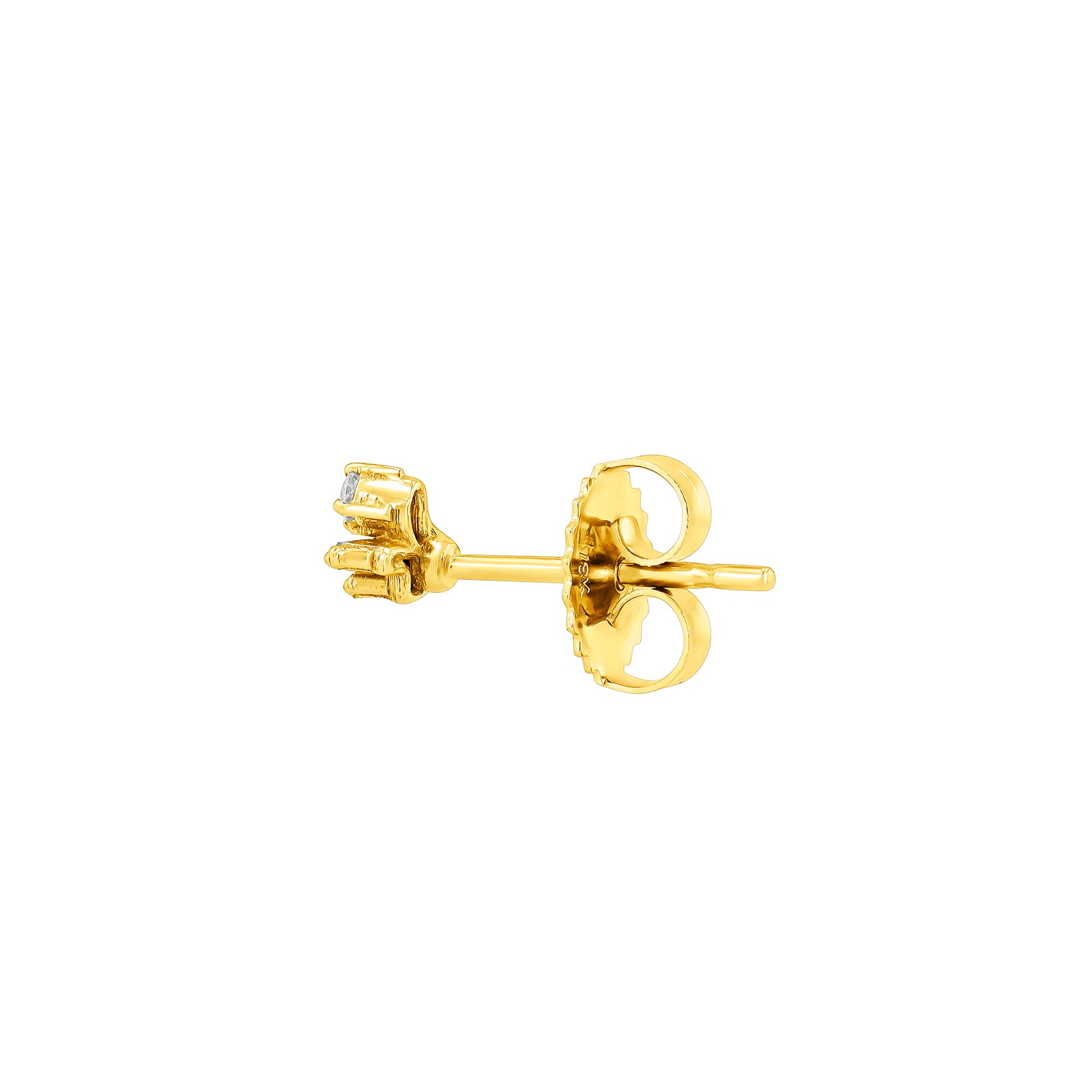 Suzanne Kalan 18ct Yellow Gold Eva 0.13cttw Diamond Stud Earrings Suzanne Kalan 18ct Yellow Gold Eva 0.13cttw Diamond Stud Earrings