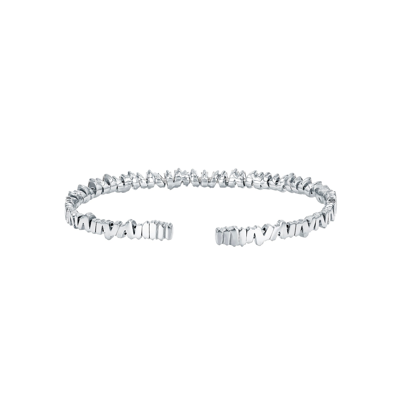 Suzanne Kalan 18ct White Gold Classic Fireworks 1.20cttw Diamond Bangle Suzanne Kalan 18ct White Gold Classic Fireworks 1.20cttw Diamond Bangle