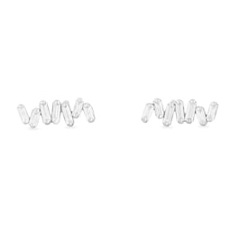 37370191 - 18ct White Gold Classic Firework 0.18cttw Diamond Stud Earrings