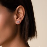 Suzanne Kalan 18ct White Gold Shimmer 0.50cttw Diamond Stud Earrings