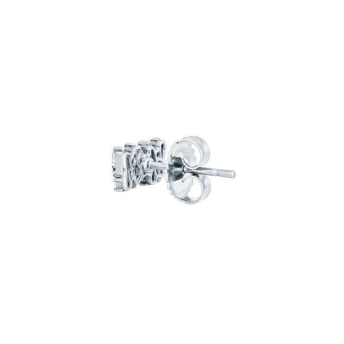 Suzanne Kalan 18ct White Gold Shimmer 0.50cttw Diamond Stud Earrings