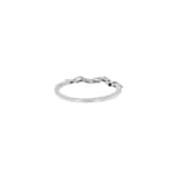 Suzanne Kalan 18ct White Gold Fireworks 0.18cttw Diamond Thin Classic Baguette Ring